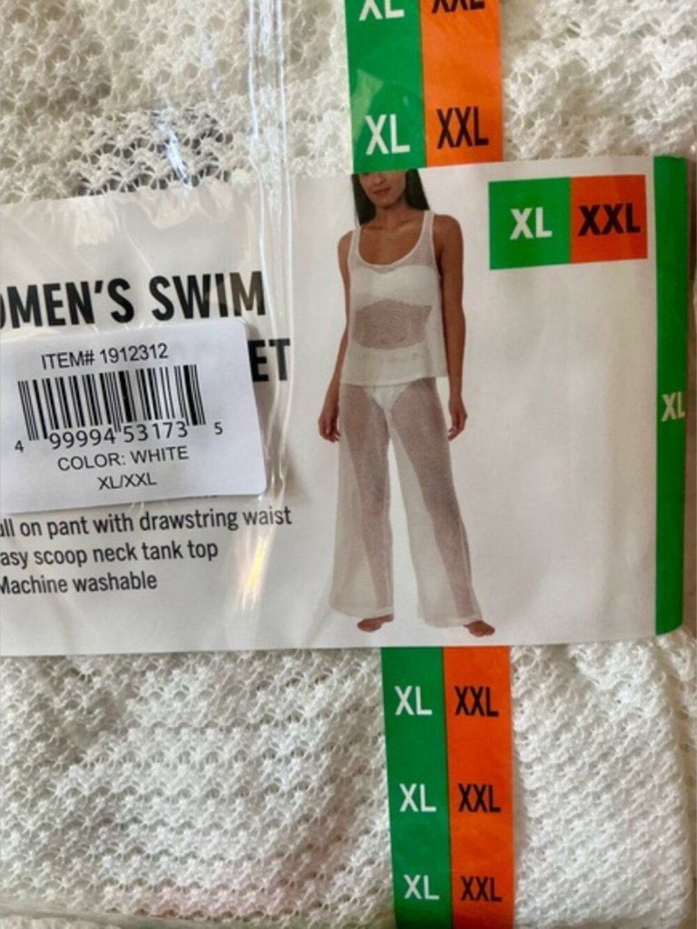 Hurley Swim Two-Piece Crochet Cover Up Set - Picture 5 of 6